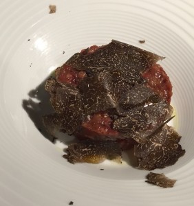 Steak Tartar amb tofona - Caldeni Restaurant